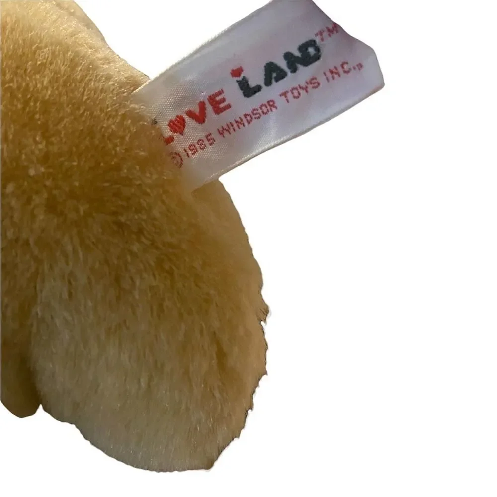 Loveland Vintage 80s Tan Bunny Rabbit Plush
